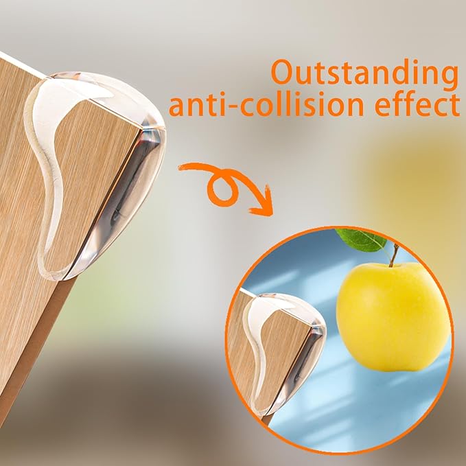 Baby Corner Protector Corner Protector Baby Furniture Corner Protection Transparent Cover Sharp Furniture and Table Top Edges with Adhesive 10 Pack