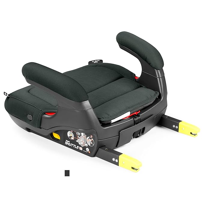 Peg Perego Viaggio Shuttle - Booster Car Seat - for Children from 40 to 120 lbs - Made in Italy - Metal (Sage Green)