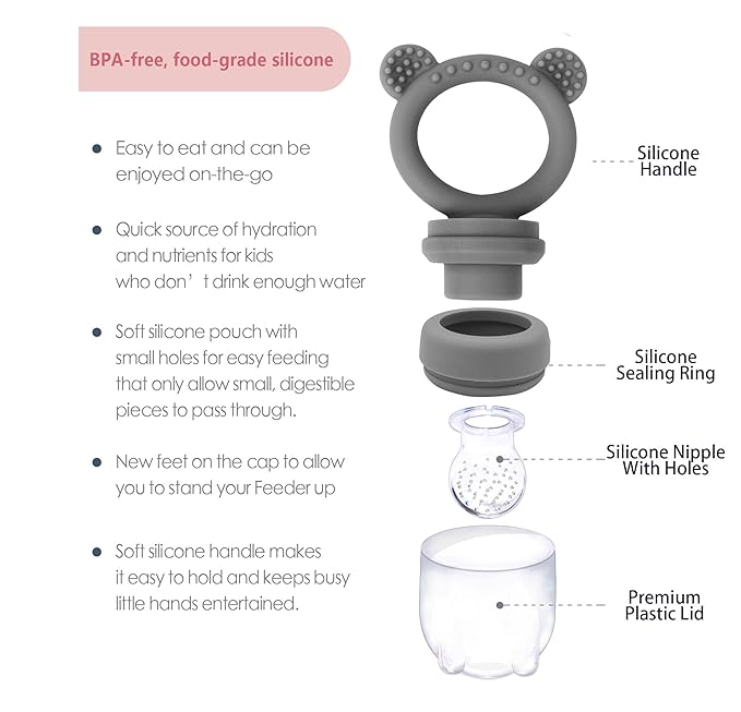 Frozen Breastmilk Teether Tray Breastmilk Teether for Soothing Baby's Gums