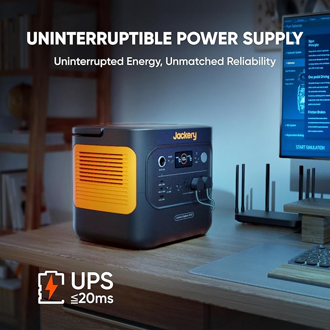 Jackery Explorer 2000 v2 Portable Power Station with Low Temperature Resistant Bag, 2042Wh/2200W LiFePo4 Battery, USB-C 100W Fast Charging for Extreme Cold Condition(-40°F), Power Outages, Emergencies