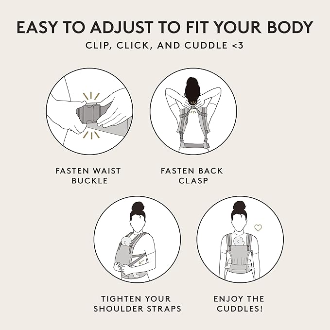 Baby Tula Breathable Mesh Explore Panel Free-to-Grow Baby Carrier - Adjustable, Newborn to Toddler Carrier - Ergonomic Fit for 7lbs to 45lbs - 3 Position Carrying Options - Beyond (Steel Blue/Dash)