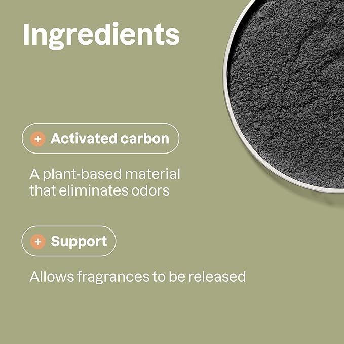 ATTITUDE Air Purifier with Activated Carbon Filter, Plant- and Mineral-Based Ingredients, Traps Pet Odors and Pollutants, Vegan and Cruelty-free, Lavender, 8 Ounces