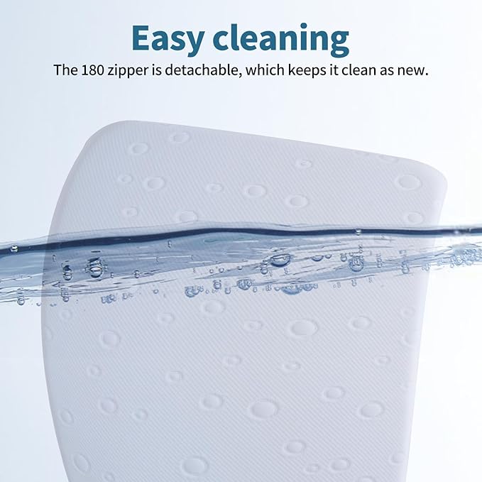 Baby Bassinet Mattress Pad, 47" x 23.6" x 2" Dual Sided Gel Memory Foam Mattress with Breathable Removable Soft Cover Fit for ADOVEL/BabyBond/ELEMARA Bassinet Bedside Crib