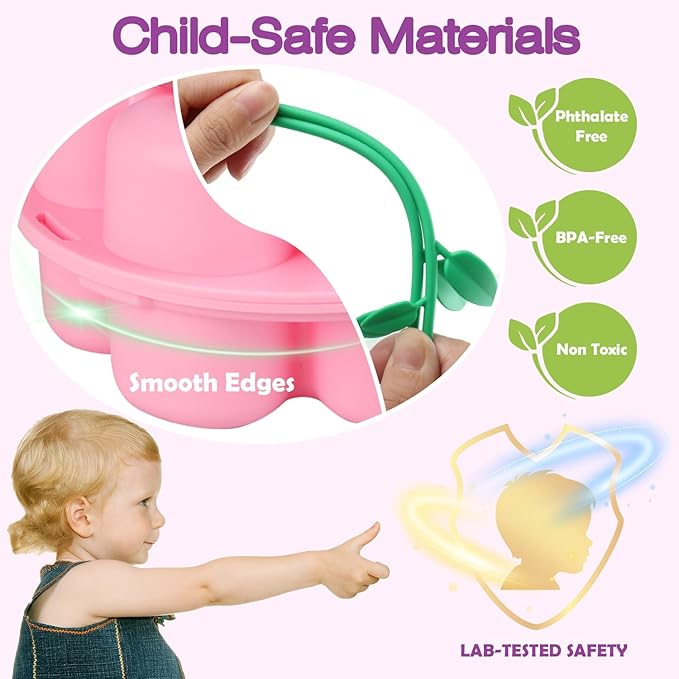 Fabric Flower Bouquets Toys, DIY Craft Kits Toys for Kids, Educational Arts & Crafts Toy, Build Your Own Flowers, DIY Creative Activity Christmas Birthday Gift for 4 5 6 7 8+ Year Old Toddler Girls