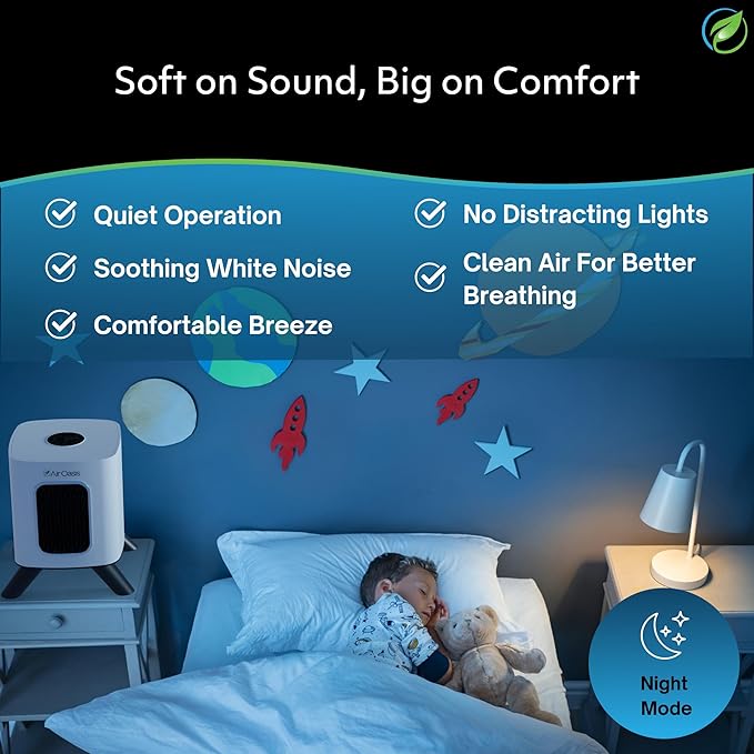 Air Oasis iAdapt 2.0 H13 HEPA Filter Air Purifier | Whole Home Healthy Air Bundle | 5 Air Purifiers, 3x Small, 1x Medium & 1x Large Air Purifier