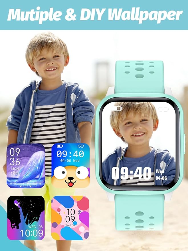 Kids Smart Watch Girls Boys, SmartWatch for Kids Smart Watch Gifts for 4-16 Years Old with Sleep Mode 19 Sports Mode Pedometer Birthday Gift for Boys Girls