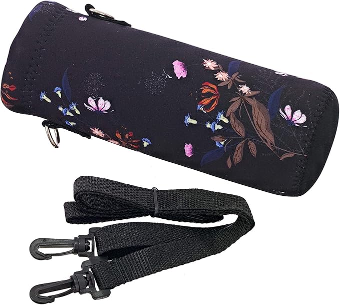AUPET Water Bottle Bag Carrier,24oz/32oz Insulated Neoprene bottle Sling Holder Case Pouch Cover for 1000ML/750ML Bottles with Shoulder Strap for walking