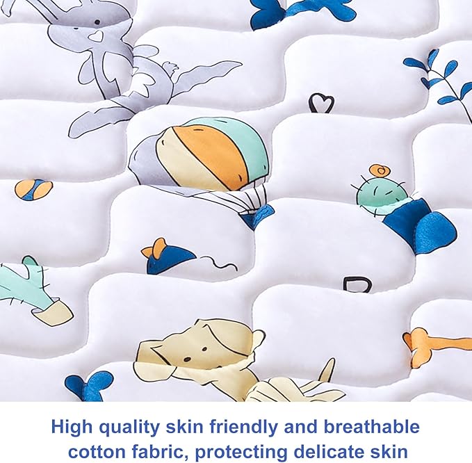 Baby Bassinet Mattress 33x 20 inches- Firm Support and Comfort Premium Foam,Noiseless and Odorless,Hypoallergenic Small Crib Mattress, Fits Moses Basket, Dual Sided with Soft Breathable Fabric