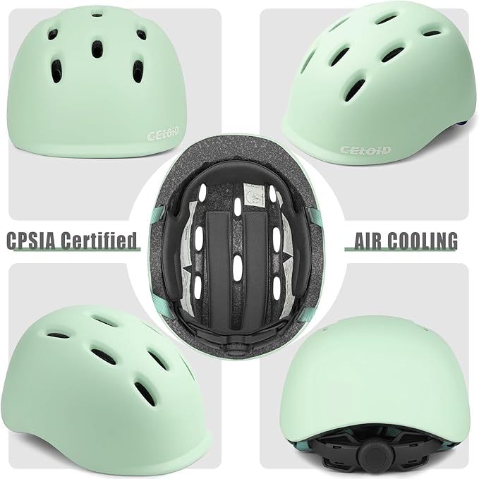 Kids Bike Helmet,Toddler Cyling Helmets for Ages 5-8-9-10-12-14-16Years Youth Boys & Girls,Child Adjustable Multi-Sport Bicycle Skateboard Roller Skate Scooter Balance Skateboarding Helmet