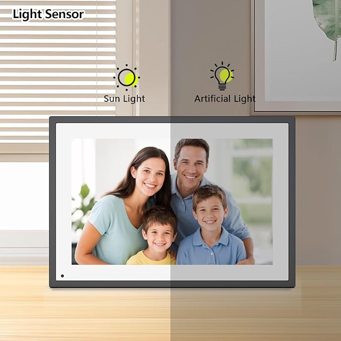 10.1 Inch Smart Digital Calendar Planner & Chore Chart, IPS HD Touchscreen Interactive Display for Family Schedules, Built-in Digital Picture Frames Function - Streamline Household Organization