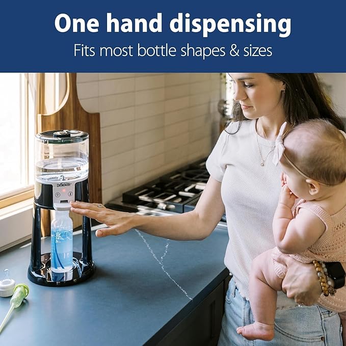 Dr. Brown's Insta-Prep Warm Water Dispenser with Baby Formula Mixing Pitcher, 32oz Orange