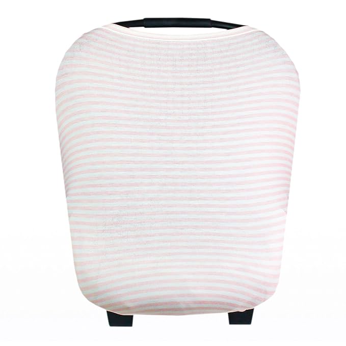 Copper Pearl Multi-Use Cover: Car Seat Covers, Nursing Cover, and Stroller Cover for Sun - Stretchy Fabric, All-Season Use, Stylish Designs, Easy Access for Moms - Winnie