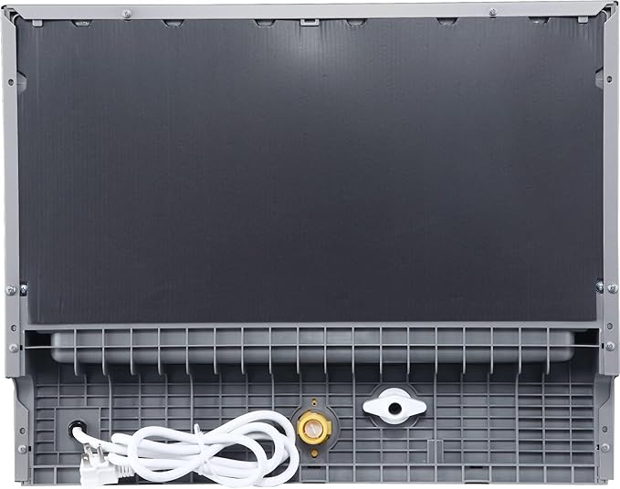 EdgeStar DWP63 21-5/8 Inch Wide 6 Place Setting Countertop Dishwasher - Black