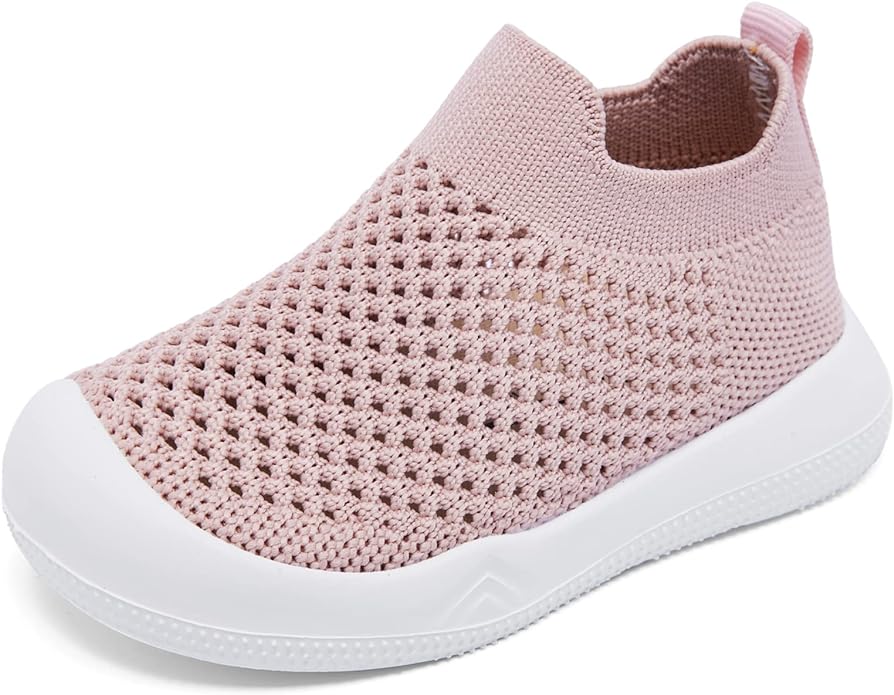 Engtoy Baby Shoes & Socks - Non-Slip Breathable Slippers with Soft Rubber Sole - Baby Boys & Girls Slip On Sneakers