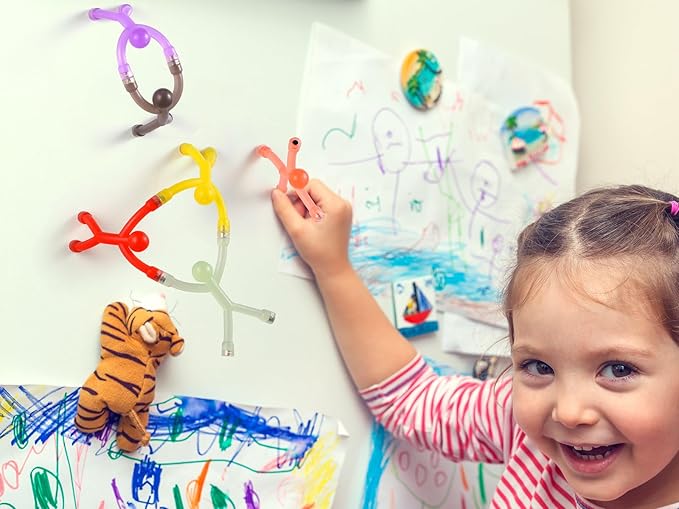 30 Pcs Magnetic-Toys-Men-People, Magnets for Kids Travel Toys, for Refrigerator Magnets, Office, Whiteboard Decoration