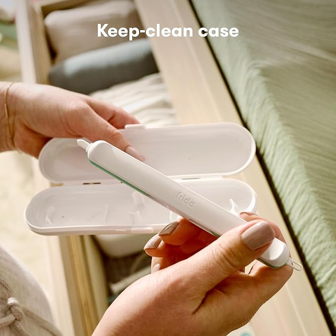 Frida Baby 3-in-1 Nose, Nail + Ear Picker by Frida Baby the Makers of NoseFrida the SnotSucker, Safely Clean Baby's Boogers, Ear Wax & More