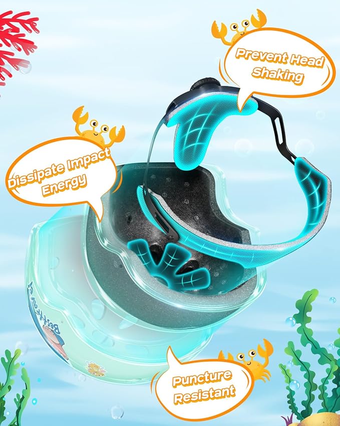 Kids Helmet, Toddler Adjustable Kids Ages 3-8 Years Old Boys Girls Multi-Sports Safety