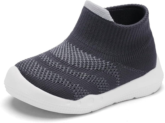 Engtoy Baby Shoes & Socks - Non-Slip Breathable Slippers with Soft Rubber Sole - Baby Boys & Girls Slip On Sneakers