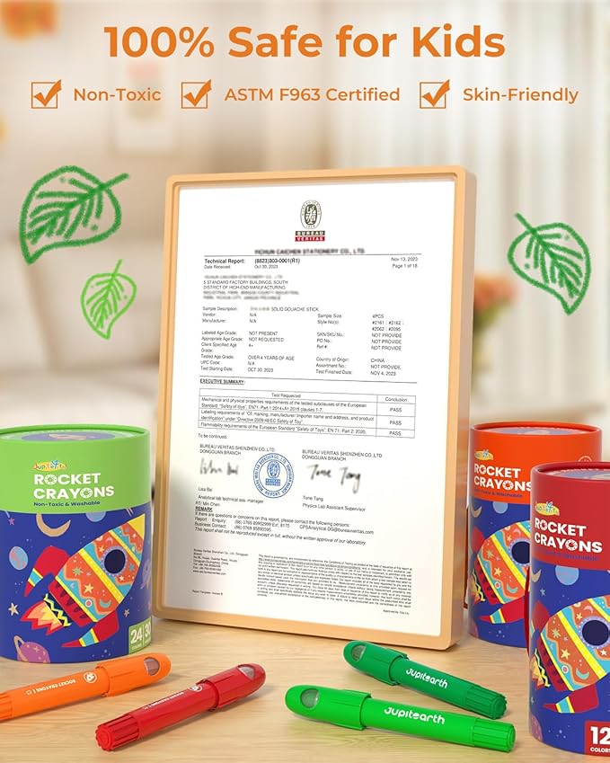 18 Colors Twist Crayons for Toddlers 1-3, Non-Toxic Washable Crayons for Ages 4-8 with Storage Bucket, Ultra-Silky and Easy to Hold Art Supplies, Ideal Coloring Gift for Boys and Girls