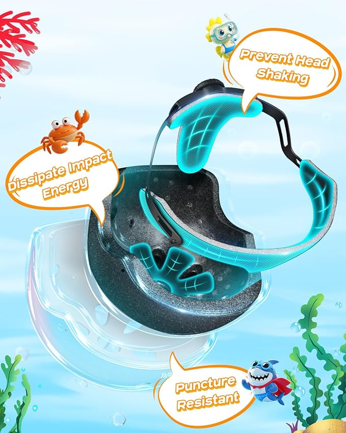 Kids Helmet, Toddler Adjustable Kids Ages 3-8 Years Old Boys Girls Multi-Sports Safety