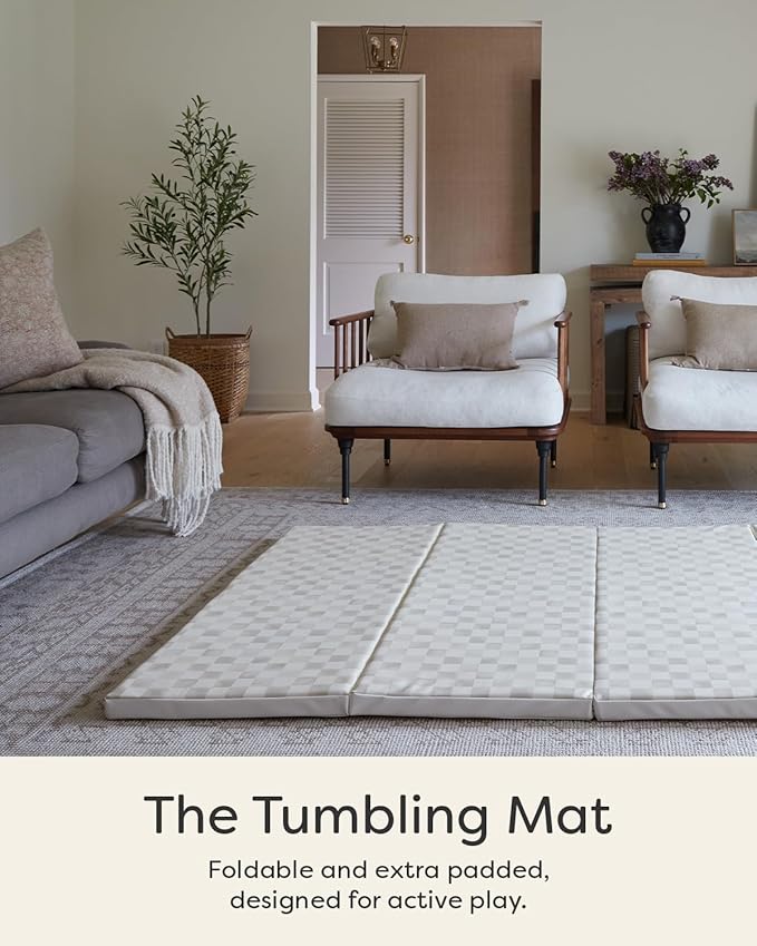 Foldable Baby Tumbling Mat – Foldable Kids Play Mat | Durable, Stylish, and Cushioned Design