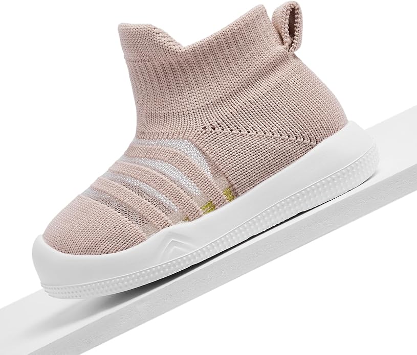 Engtoy Baby Shoes & Socks - Non-Slip Breathable Slippers with Soft Rubber Sole - Baby Boys & Girls Slip On Sneakers