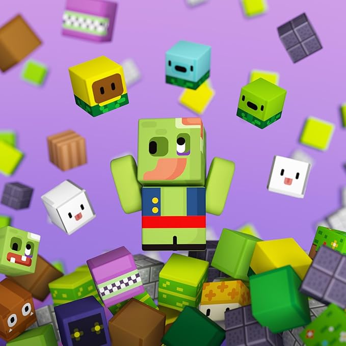 GobiDex Magnetic Blocks Kids Toys for Boys Girls 3+, Build MagWonder World with Zomblock Magnets Cubes, Upgraded STEM Game-Based Building Sensory Gift for Birthday