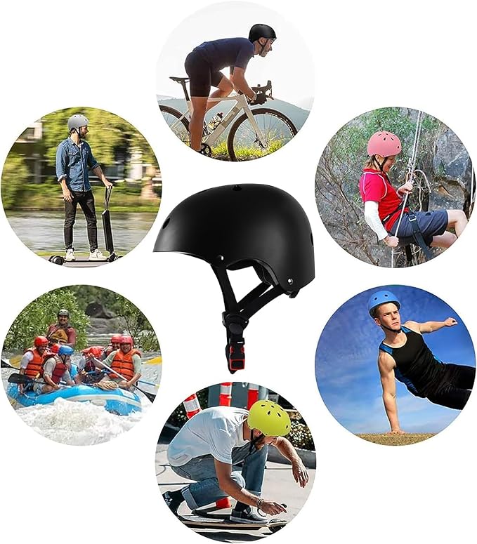 Kids Bike Helmet,Boys Girls Helmet Multi-Sport Helmet for Skateboard Roller Inline Skating Bicycle Scooter 3 Sizes