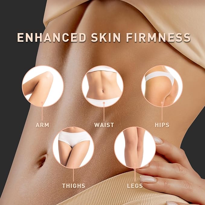 Enaskin Naturals Belly Firming Cream: B Flat Skin Tightening, Cellulite & Stretch Mark Reduction Cream for Stomach, Thighs and Booty - Hydrating Body Lotion for Women & Men, 3.38 Fl. Oz