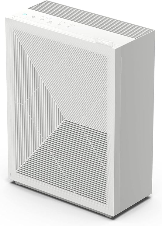 Coway Airmega 240 True HEPA Air Purifier with Air Quality Monitoring, Auto, and Filter Indicator, Dove White