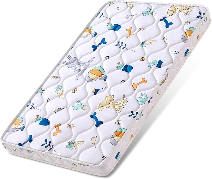 Baby Bassinet Mattress 29x 18 inches- Firm Support and Comfort Premium Foam,Noiseless and Odorless,Hypoallergenic Small Crib Mattress, Fits Moses Basket, Dual Sided with Soft Breathable Fabric