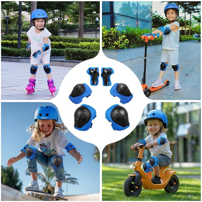 Kids Helmet, Toddler Adjustable Kids Ages 3-8 Years Old Boys Girls Multi-Sports Safety