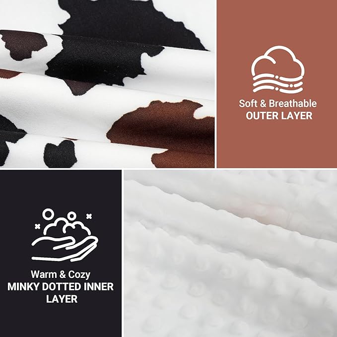 Elstey Car Seat Cover Baby, Minky Dot Carseat Covers Baby Girls, Lightweight Infant Car Seat Cover Canopy with 2 Layers Breathable Mesh Windows, Stroller Carrier for Babies Newborn Essentials