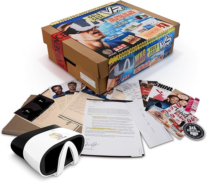 Cold Case VR - The Case of The Fatal Follower - Immersive VR Murder Mystery Party Game - 1 to 6 Players - for Ages 14 and Up