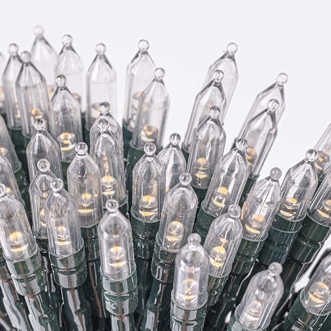 AWQ 108FT 300 LED Fairy String Lights Christmas Fairy String Lights Plug in 8 Modes Extendable for Indoor Outdoor Wedding Birthday Christmas Tree Garden Decor(Multicolor)