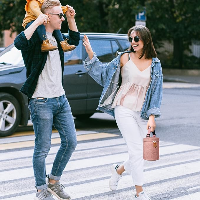 Accmor Breastmilk Cooler Bag, Insulated Baby Bottle Cooler Tote Bags for Nursing Mom Daycare