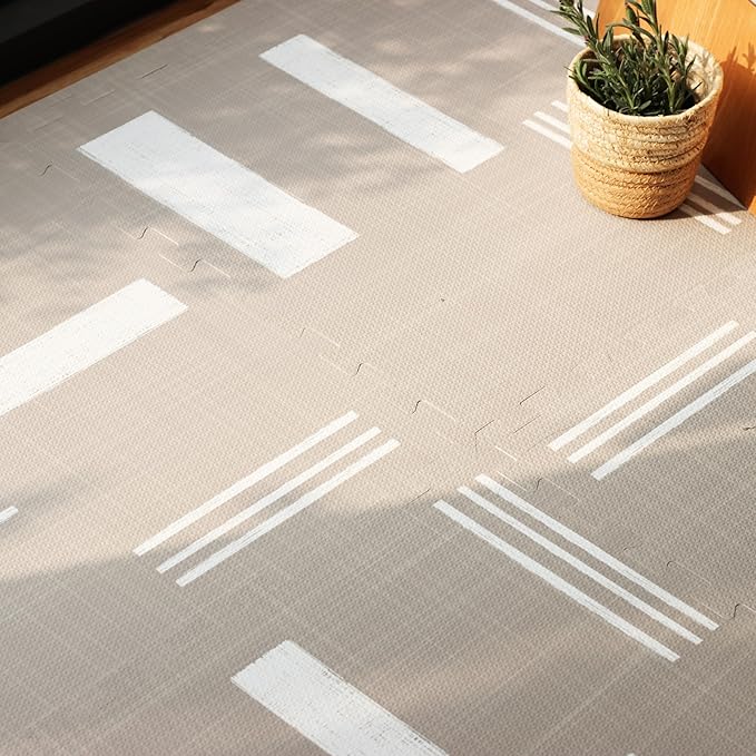 Baby Play Mats for Floor - Nira (4x6ft) - Premium EVA Foam Play Mat for Babies & Toddlers - Perfect for Tummy Time, Crawling, Playroom - Stylish & Comfortable Kids Play Mat