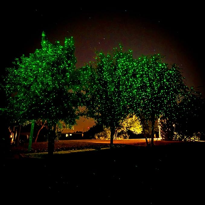 Dazzle Bright Green Christmas String Lights, 100 LED 33 FT Halloween Lights with 8 Modes, Waterproof Christmas Decorations for Indoor Outdoor Holiday Party Home Tree Decor