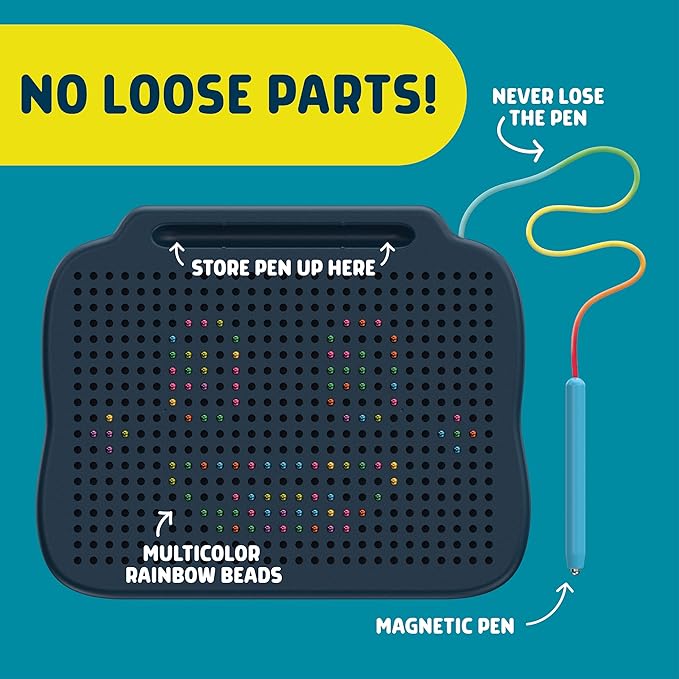 Chuckle & Roar Magnetic Drawing Board Rainbow and Stencil Edition