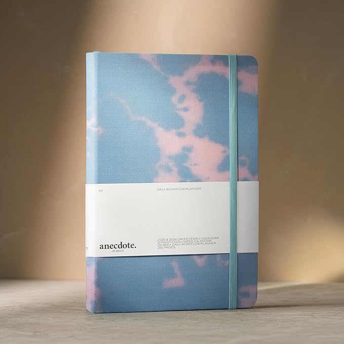 Anecdote 2026 Planner: A Monthly, Weekly & Daily Planner 2026 for Planning Your Success - A5 Size Hardcover Start Anytime and Achieve your Goals - Tie Dye