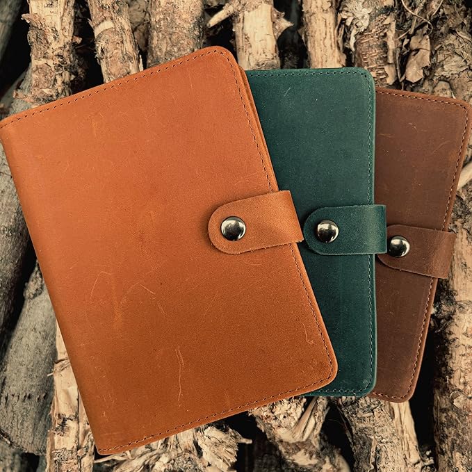 Genuine Leather AirTag and Moto Tag Passport Holder and Wallet for Men and Women RFID Blocking for Secure Traveling and Documentation Organizer(Coffee)