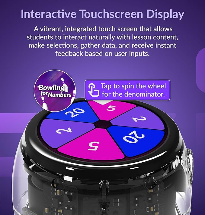 Ari Entry Kit | Interactive Learning Robot with Touch Screen, ToF Sensor, Accelerometer, Gyroscope, and AI Integration | Hands-On STEM Education for Classrooms and Homeschool