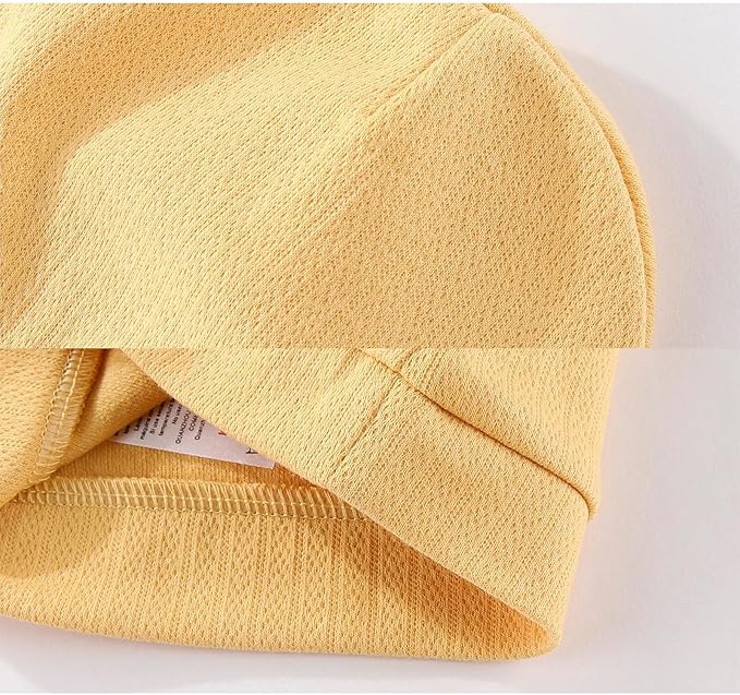 Baby Hat and Mittens Set Cotton Newborn Baby Hats Caps for Boys and Girls, 0-6 Months