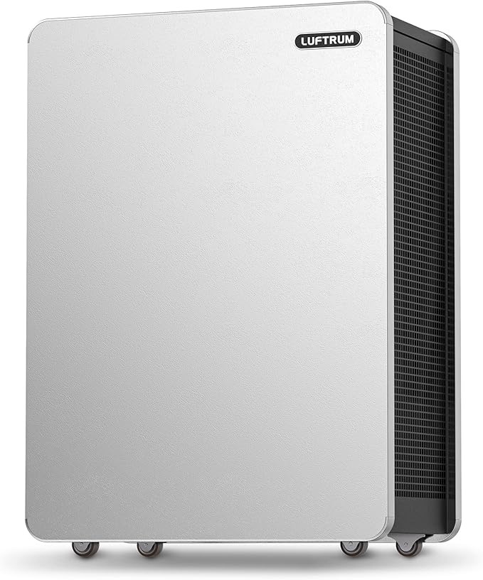 Air Purifier for Large Room: Three-in-one Air Filter for Allergies Pets Asthma Smoke Air Cleaner - 4646 Sq Ft Coverage Removes 99.9% of Pet Dander Dust Mold Odors Pollen