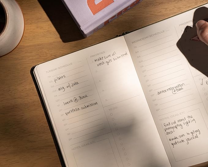 Anecdote 2026 Planner: A Monthly, Weekly & Daily Planner 2026 for Planning Your Success - A5 Size Hardcover Start Anytime and Achieve your Goals - Black