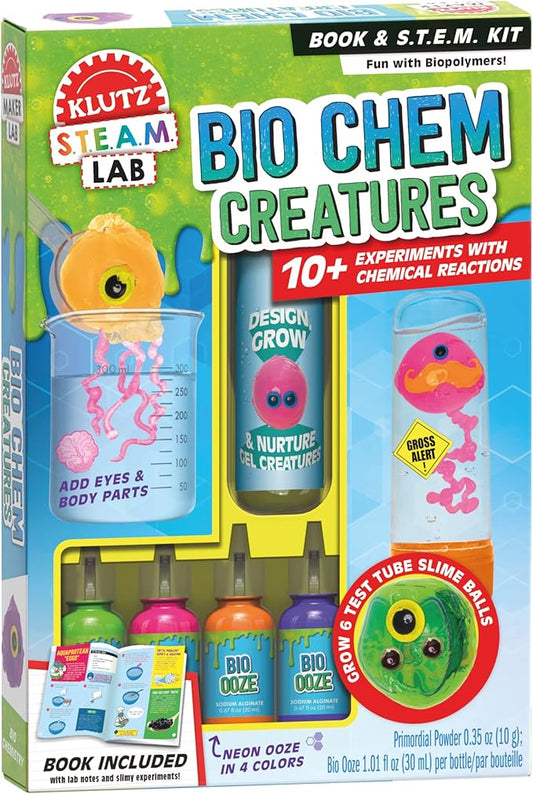 KLUTZ Bio Chem Creatures STEAM Lab