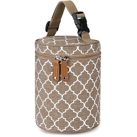 Accmor Breastmilk Cooler Bag, Insulated Baby Bottle Cooler Tote Bags for Nursing Mom Daycare