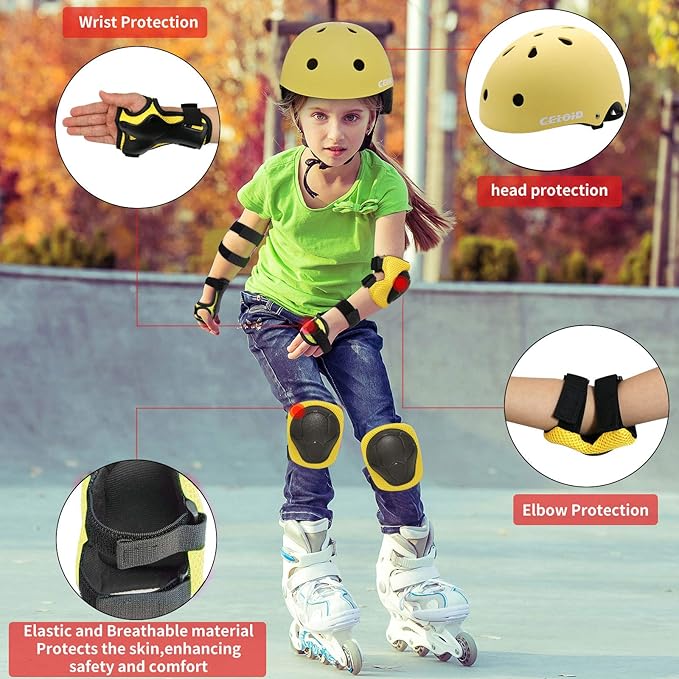 Kids Bike Helmet,Toddler Skateboard Helmets for Ages 2-3-5-8-14 Years Boys Girls，Adjustable Multi-Sport Bicycle Skateboarding Football Roller Skating Scooter Rollerblade Balance Bike Helmet