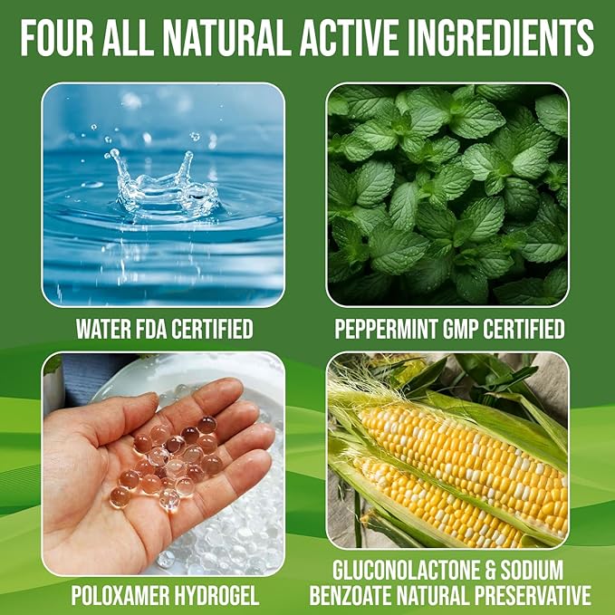 Dr. Nice’s Bye-Bye Bug Bite - Soothing Bug and Mosquito Bite Itch | All Natural | Kid Friendly Self Application | Hydrogel for Bites, Irritation, Skin Discomfort | Soothe Refresh Calm Cool (30 ML)