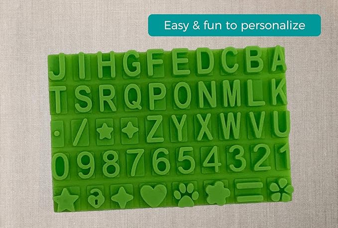 Baby Hand & Footprint Clay Keepsake Photo Frame Kit - w/Silicone Stencil for a Personalized Gift. Wood Frame, Wall/Table Mount. Perfect Registry, Baby Shower, New Mom, Birthday & Newborn Gift - Black